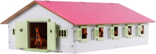 Kids Globe Horse stable with 9 boxes 1:32